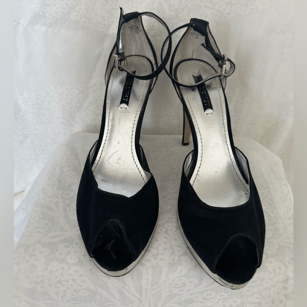 NINE WEST Stiletto Open-Toe Heels
